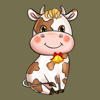 Cartoon Cow Vintage Hoodie | Teevron