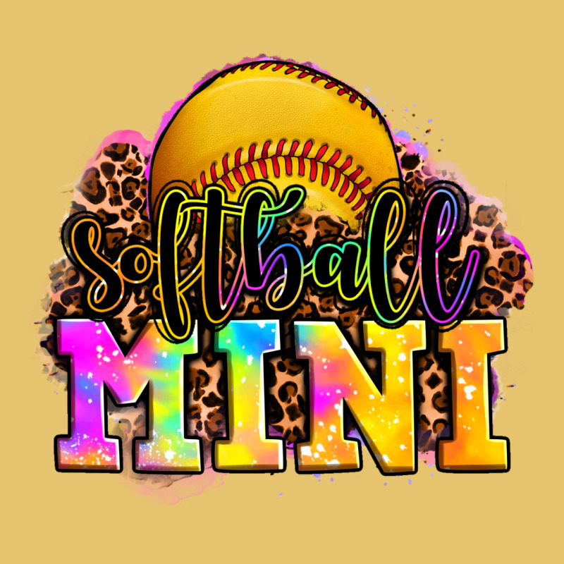 Softball Mini Premium Sweatshirt by OliviaCreatesArt | Teevron