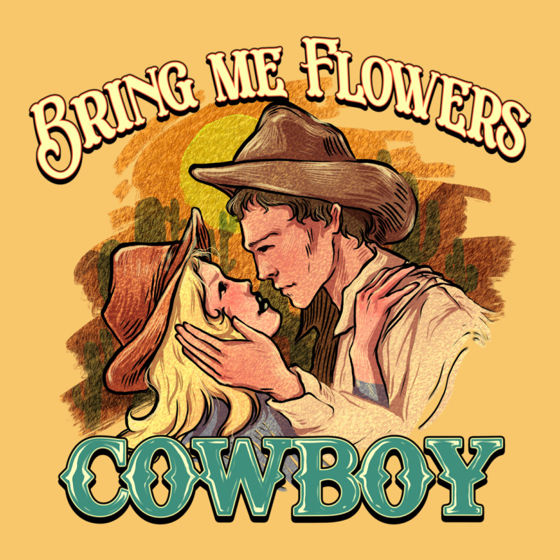Bring Me Flowers Cowboy Vintage Hoodie by NancyCooperArtShop | Teevron