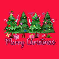 Merry Christmas Nurse Trees Classic Tee | Teevron