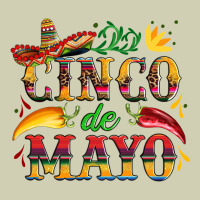 Cinco De Mayo With Pepper And Sombrero Heavy Core Tee | Teevron