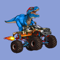 Monster Truck And  T Rex Dinosaur Long Sleeve Tee | Teevron