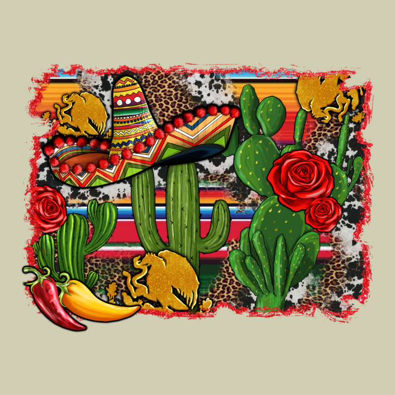 Mexican Cacti Background Heavy Core Tee by Artiststas | Teevron