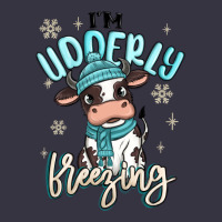 I'm Udderly Freezing Baby Cow Vintage Hoodie | Teevron