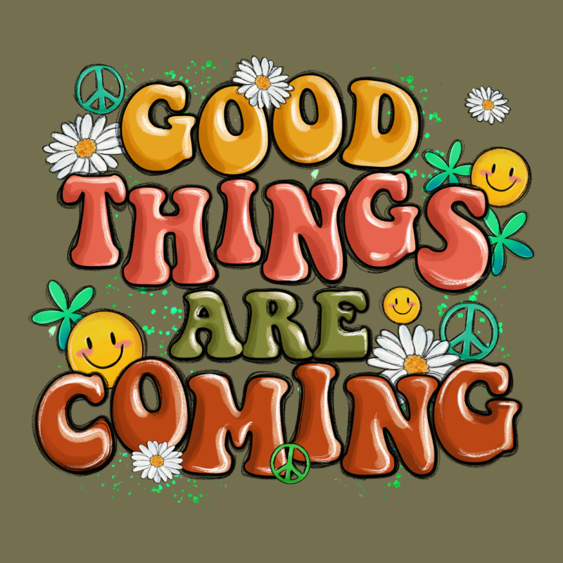 Good Things Are Coming Vintage Hoodie by MaliasSmallBusiness | Teevron
