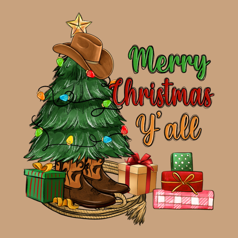 Merry Christmas Y'all Vintage Tee by MaliasSmallBusiness | Teevron