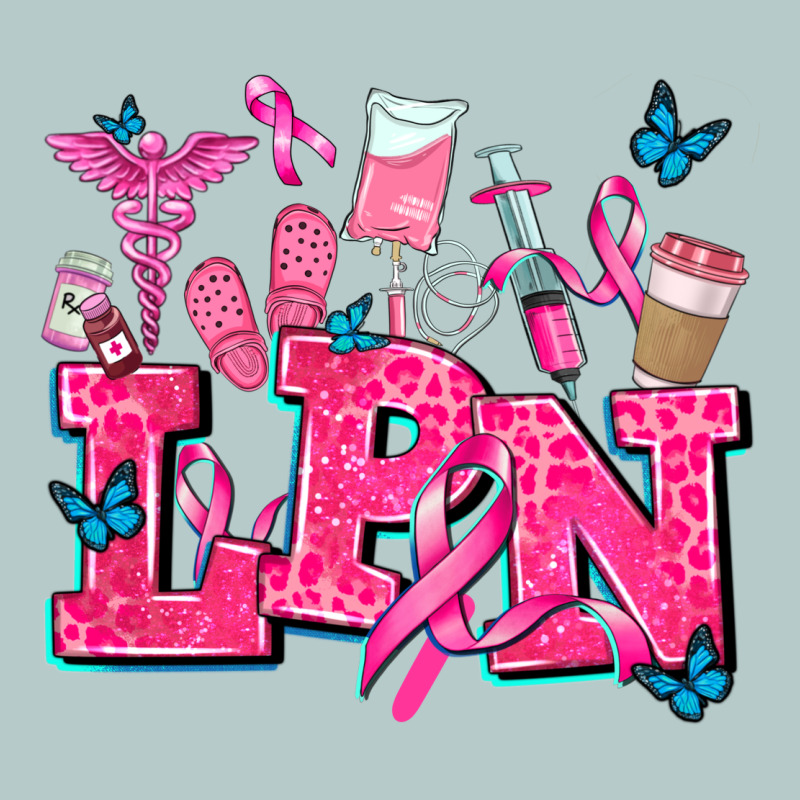 Lpn Cancer  Nurse With Heavy Core Tee by AdoDesignShop | Teevron