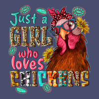 Just A Girl Who Loves Chickens Vintage Tee | Teevron