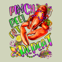 Pinch Peel Eat Repeat Mardi Gras Olivia Heavyweight Hoodie | Teevron