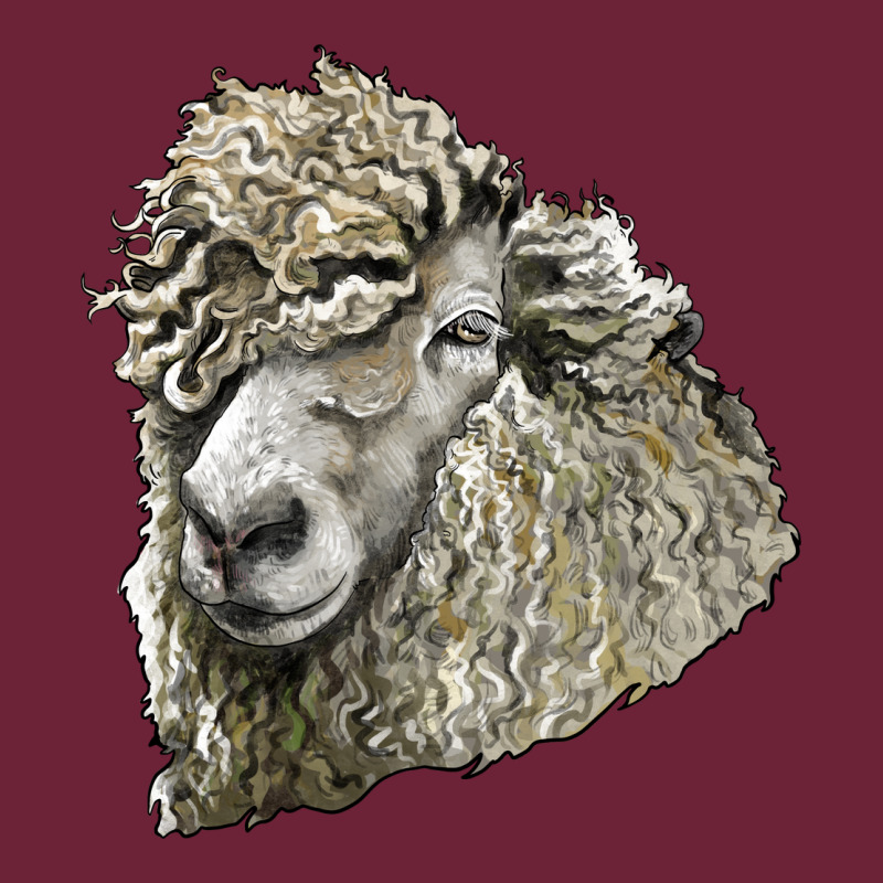 Lincoln Sheep Head Long Sleeve Tee by LillyAllenDesigns | Teevron