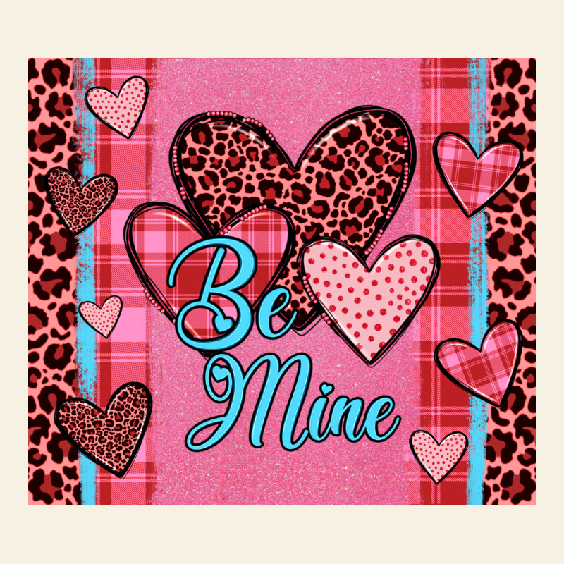 Be Mine Heart Tumbler Vintage Tee by JahusDesignShop | Teevron