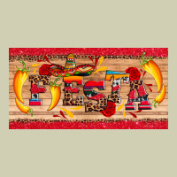 Fiesta  License Plate Template Heavy Core Tee | Teevron
