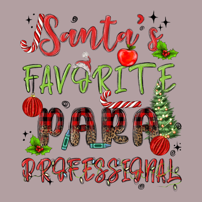 Santa's Favorite Para Professional Vintage Hoodie by MaliasSmallBusiness | Teevron