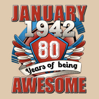 January 1942 80 Years Of Being Awesome Heavyweight Sweatshirt | Teevron