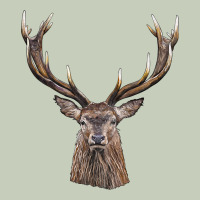 Elk Deer Head Long Sleeve Tee | Teevron