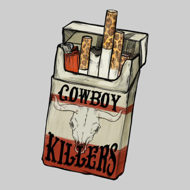 Cowboy Killers Cigarette Package Premium Tee by NancyCooperArtShop | Teevron