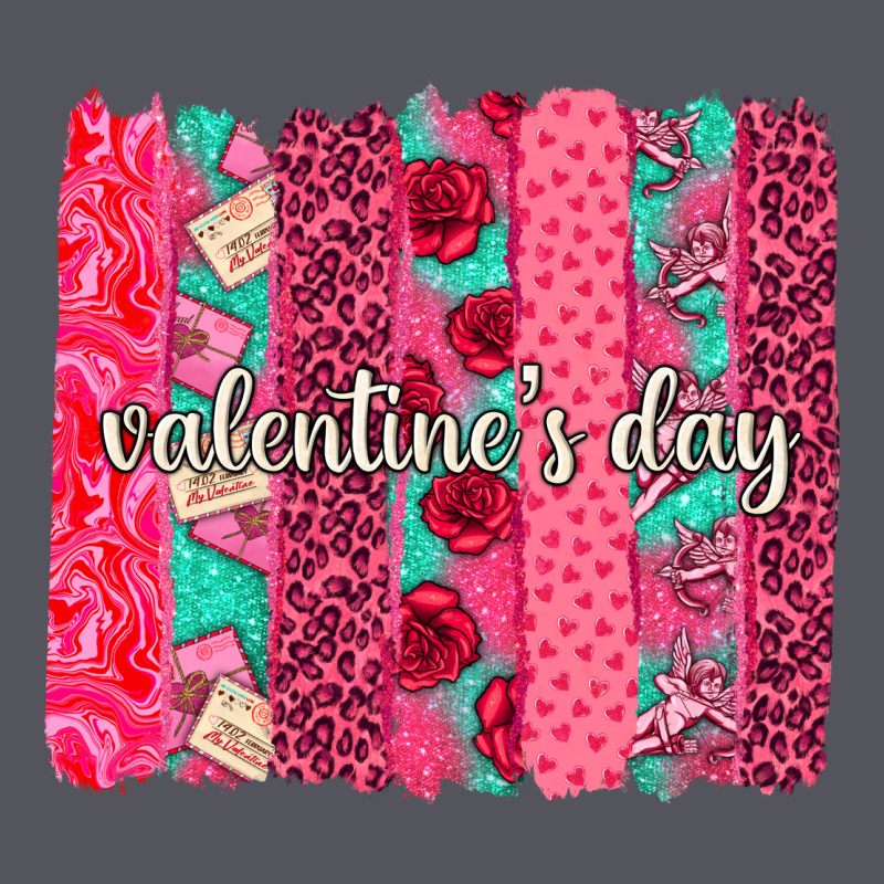 Valentines Day Brushstroke Background Brushstroke Vintage Hoodie by NancyCooperArtShop | Teevron