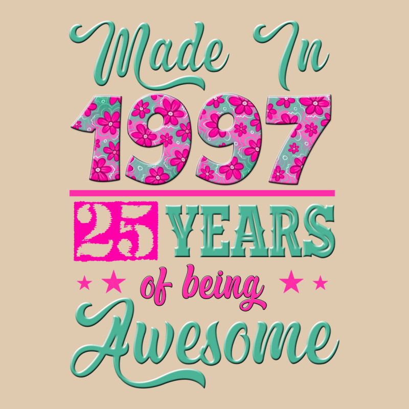 Made In 1997, 25 Years Of Being Awesome Heavyweight Sweatshirt by Jasminsmagicworld | Teevron
