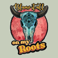Blame It All On My Roots Black Ladies Tee | Teevron
