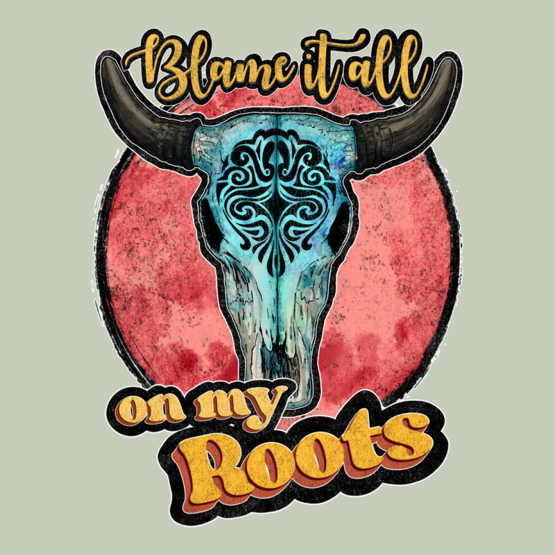 Blame It All On My Roots Black Ladies Tee by JahusDesignShop | Teevron