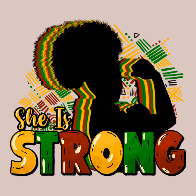 She Is Strong Black History Premium Hoodie by HowdyJamesFarm | Teevron