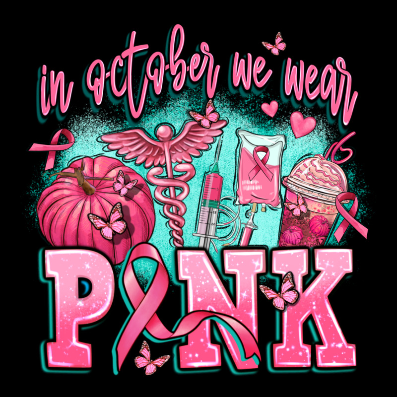 In October We Wear Pink Heavy Core Tee by AdoDesignShop | Teevron