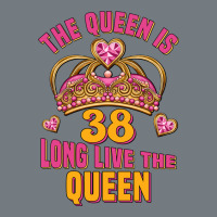 The Queen Is 38 Long Live The Queen Heavyweight Sweatshirt | Teevron