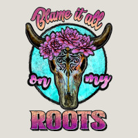 Blame It All On My Roots White Heavy Core Tee | Teevron