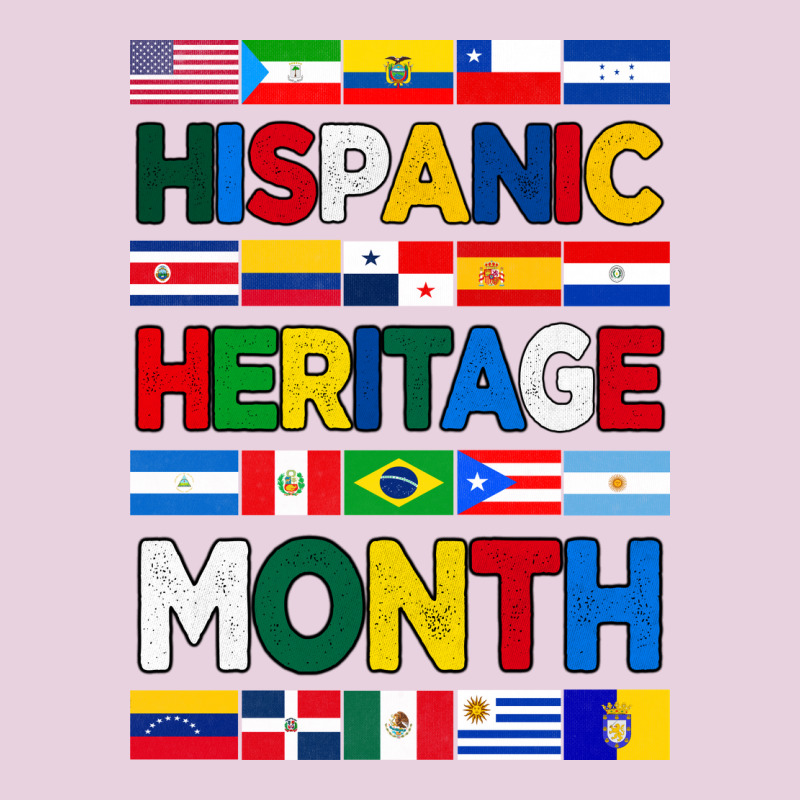 Hispanic Haritage Month Flags Ladies Tee by BundleAndBundleShop | Teevron