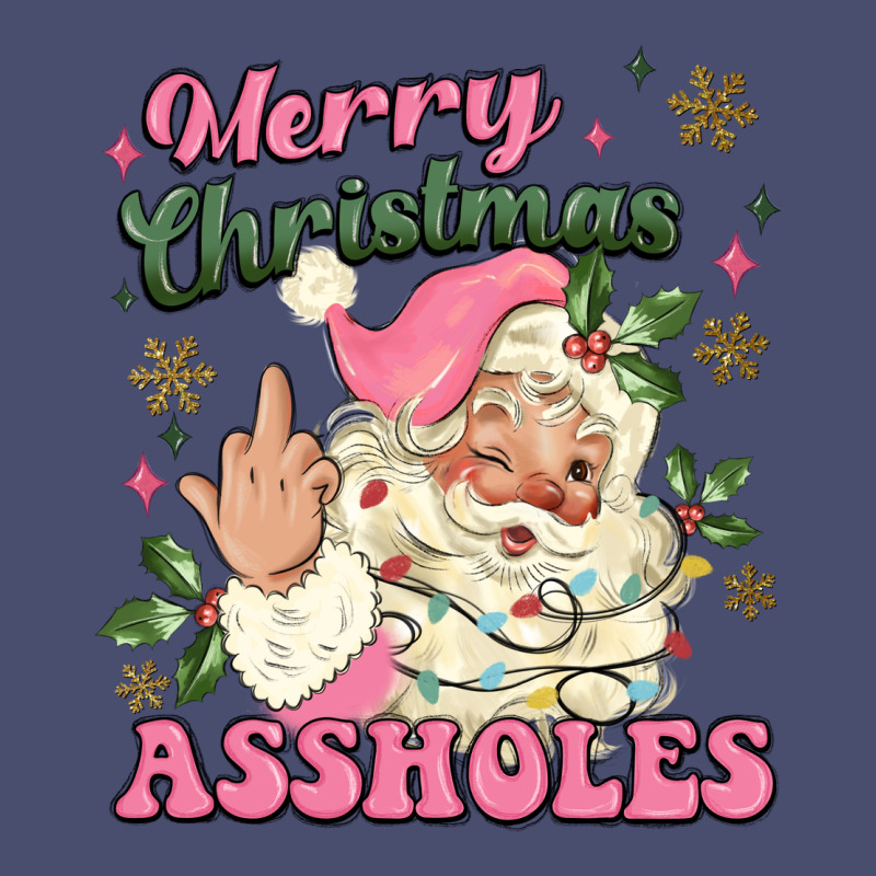 Merry Christmas Assholes Vintage Tee by MaliasSmallBusiness | Teevron