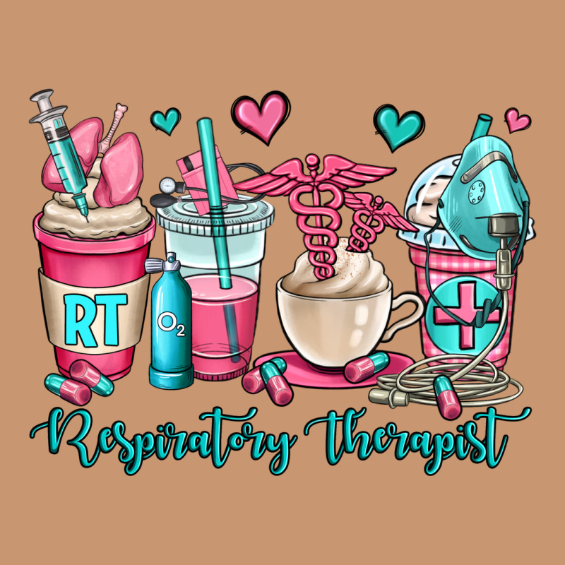Rt Respiratory Therapist Coffee Cups Heavyweight Hoodie by OliviaCreatesArt | Teevron