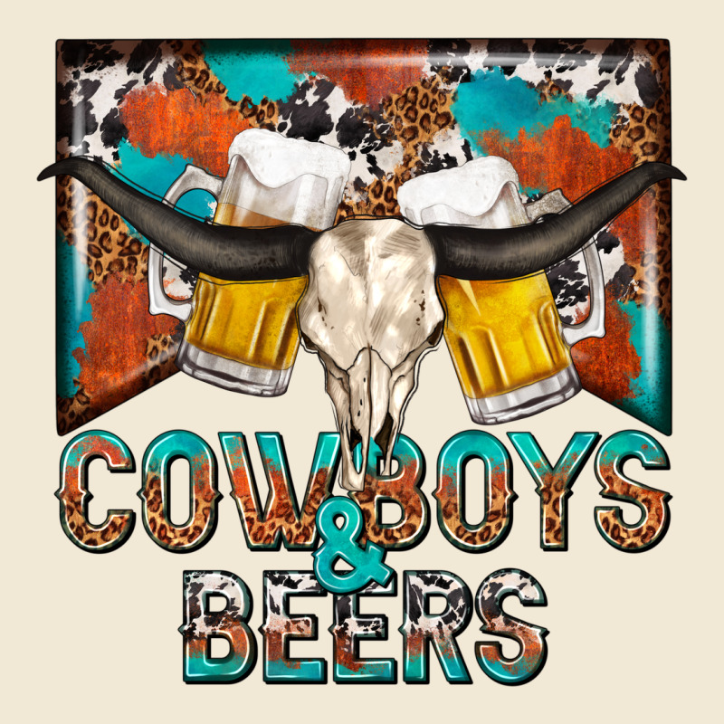 Cowboys And Beers Premium Tee by NancyCooperArtShop | Teevron