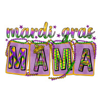 Mardi Gras Mama with Beads | Teevron