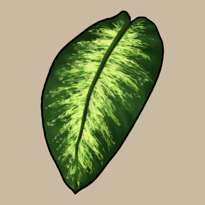 Dumb Cane Leaf Long Sleeve Tee by LillyAllenDesigns | Teevron