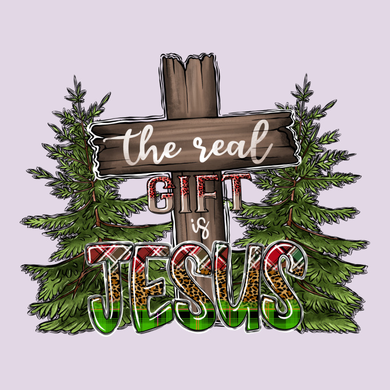 The Real Gift Is Jesus Classic Tee by CowhideDigitalArt | Teevron