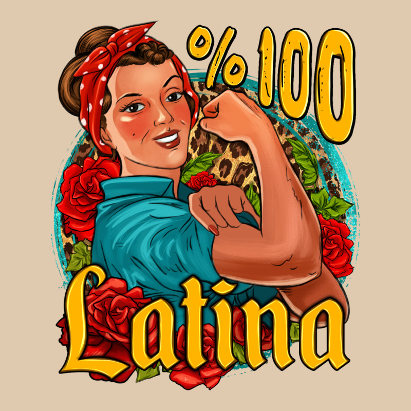 Hundred Percent Latina Strong Woman Heavyweight Sweatshirt by Jasminsmagicworld | Teevron