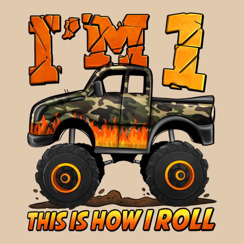 I'm One This Is How I Roll Monster Truck Birthday Heavyweight Sweatshirt by Jasminsmagicworld | Teevron