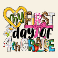 My First Day Of 4th Grade Vintage Tee | Teevron