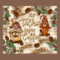 No Talkie Before Coffee With Gnomies Zipper Hoodie | Teevron