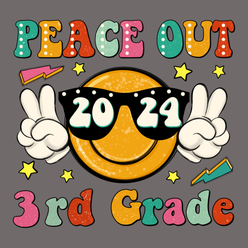 Peace Out 2024 3rd Grade Urban Heavy Tee by JahusDesignShop | Teevron