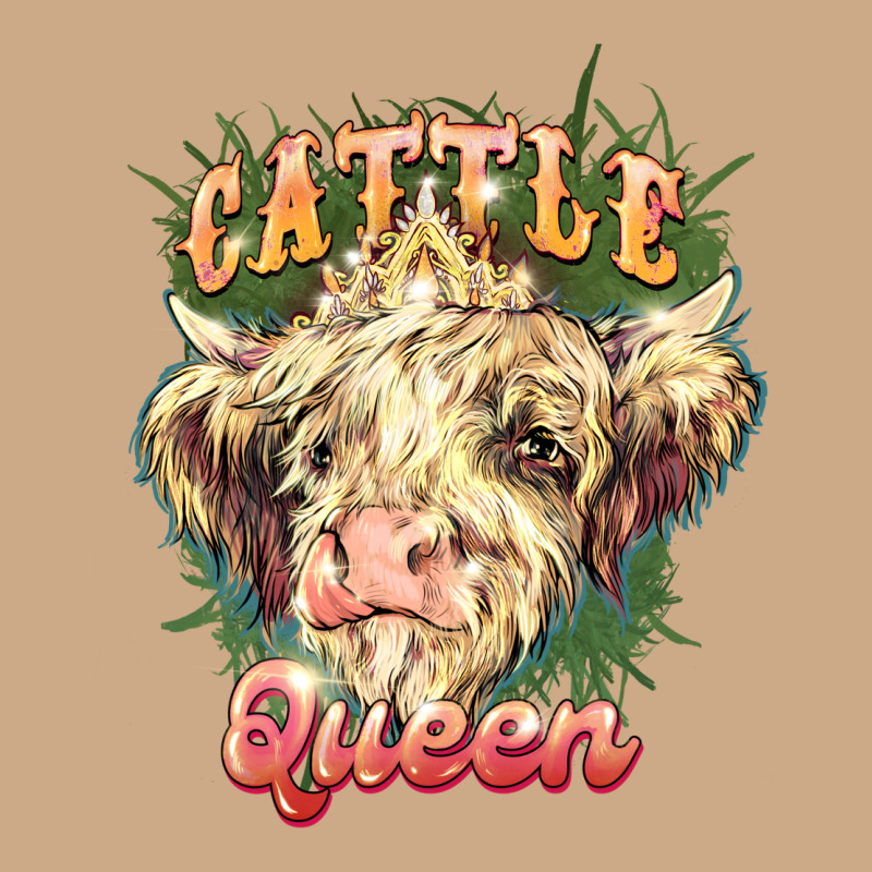 Cattle Queen Vintage Hoodie by NancyCooperArtShop | Teevron