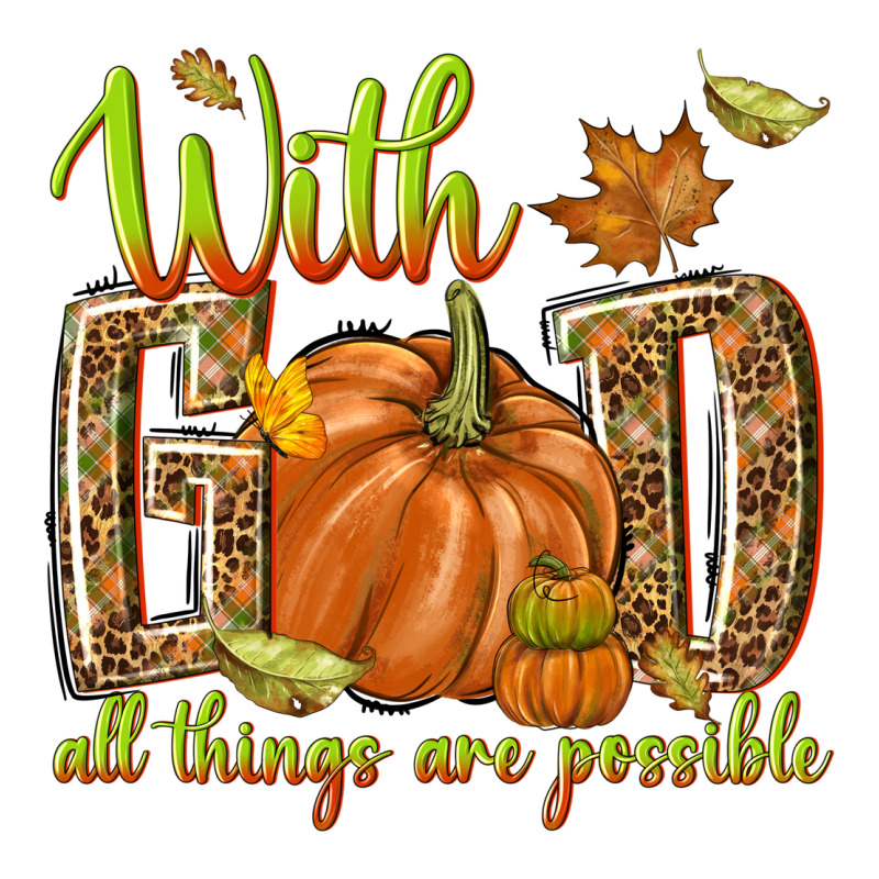 With God All Things Are Possible Urban Heavy Tee by NancyCooperArtShop | Teevron
