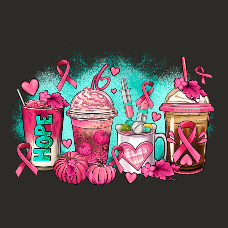 Breast Cancer  Coffee Cups Heavy Core Tee by AdoDesignShop | Teevron
