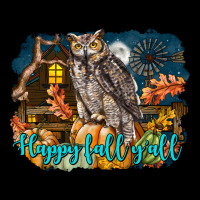 Happy Fall Y'all Owl Urban Hoodie | Teevron
