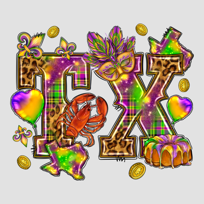 Texas Mardi Gras Premium Hoodie by HowdyJamesFarm | Teevron