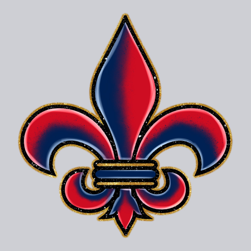 Louisiana Fleur De Lis Heavyweight Sweatshirt by BarkalooDesign | Teevron