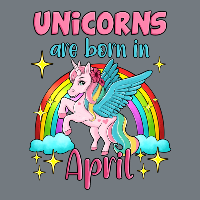 Unicorns Are Born In April Heavyweight Sweatshirt by Jasminsmagicworld | Teevron
