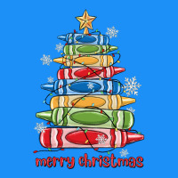 Crayons Tree Christmas Classic Tee | Teevron