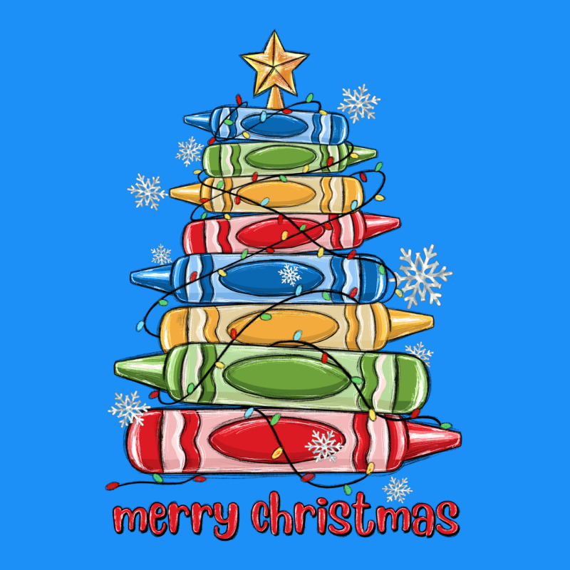Crayons Tree Christmas Classic Tee by MaliasSmallBusiness | Teevron