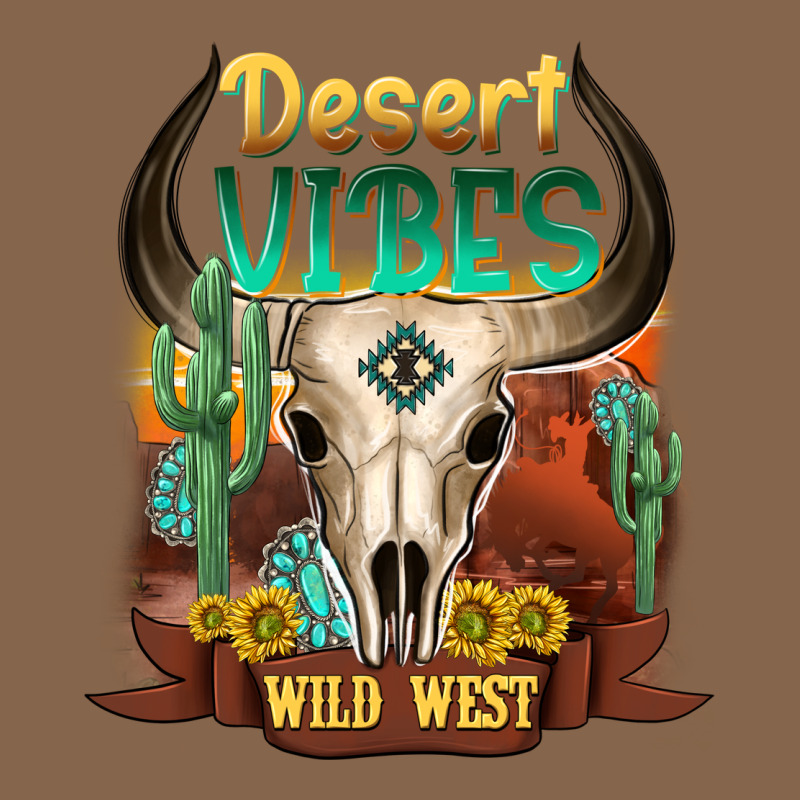 Desert Vibes Wild West Premium Tee by NancyCooperArtShop | Teevron